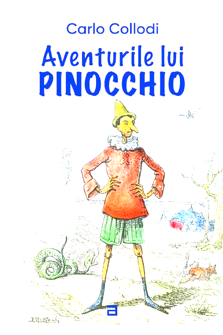 Coperta cărţii: Aventurile lui Pinocchio